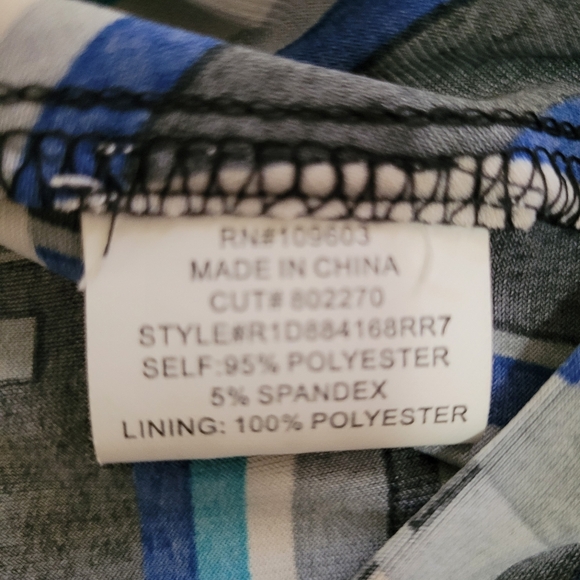 NWT Rabbit Rabbit Rabbit Designs Abstract Design Print Size 14 - Picture 9 of 9